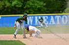 Baseball vs Babson NEWMAC Finals  Wheaton College vs Babson College play in the NEWMAC baseball championship finals. - (Photo by Keith Nordstrom) : Wheaton, baseball, NEWMAC, Babson